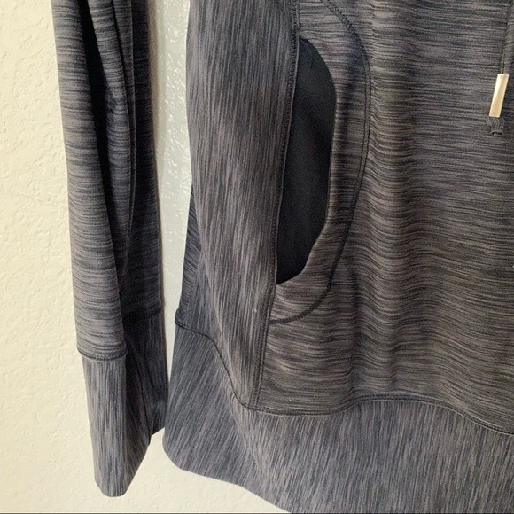 prAna Women's Top Charcoal Cowl Neck Sports Apparel W2EMBE116 - Picture 6 of 6